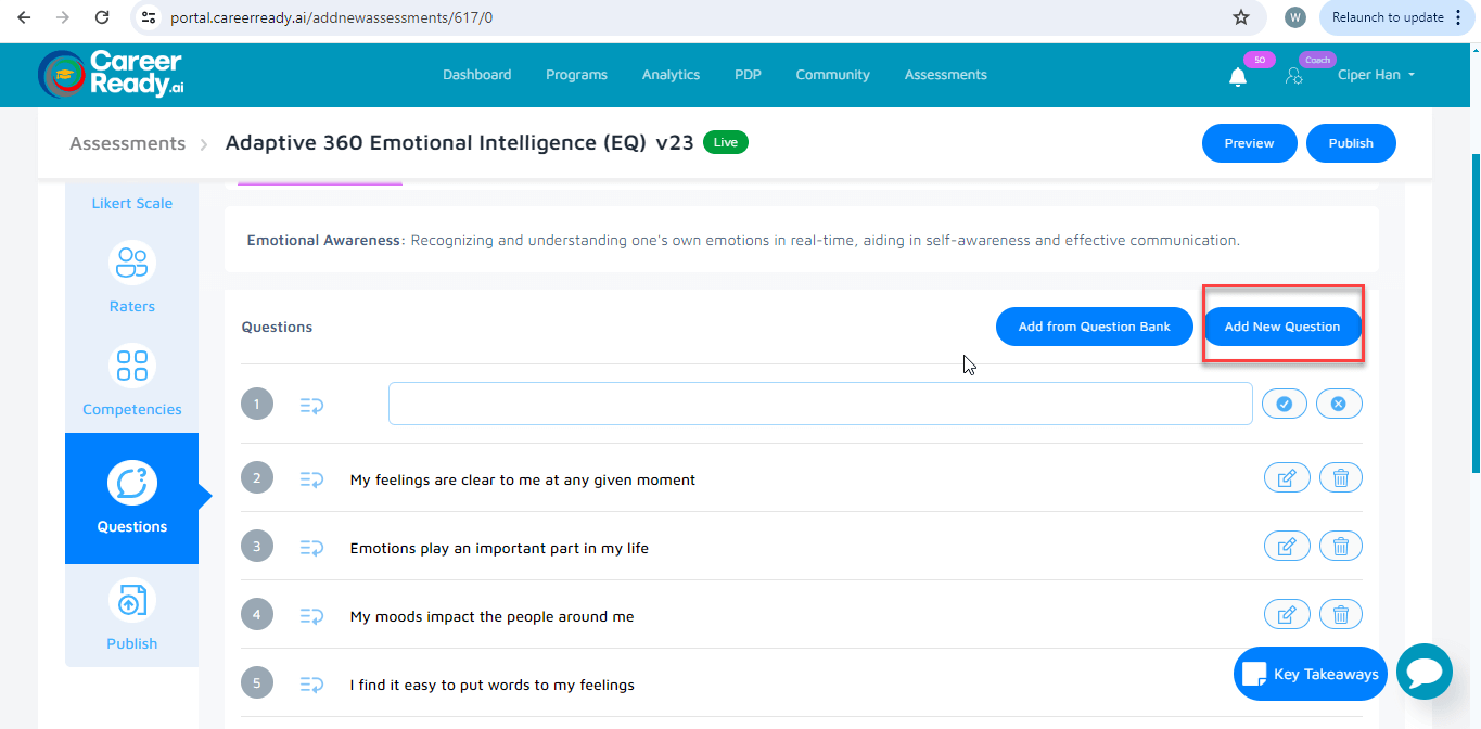 create custom assessment Questions (1)