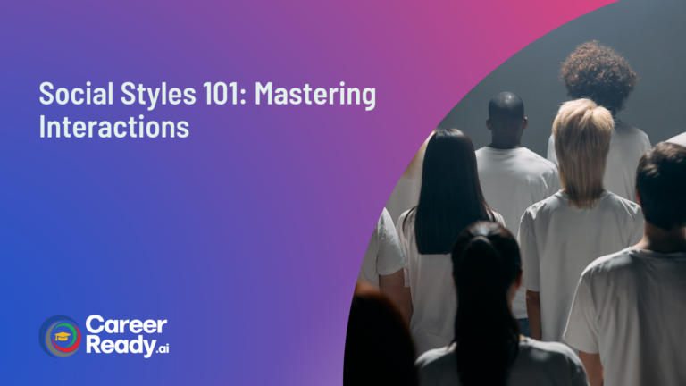 Social Styles 101 Mastering Interactions